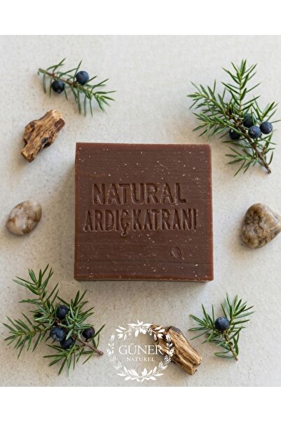 MGEStore Natural Juniper Tar Soap Natural Hand and Face Body Cleansing Soap
