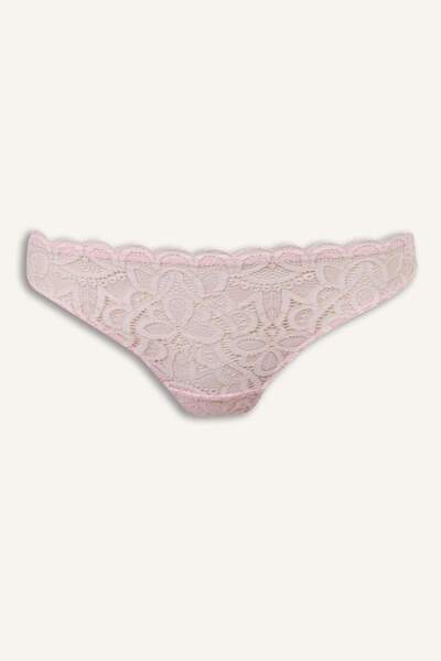 DeFacto Silvery Lace Brazilian Panties G2382Ax26Sp