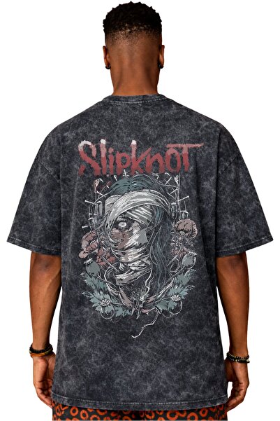 SEVBANO Dizajn Slipknot rok metal muzičkog benda, unisex majica sa leđnim pri...
