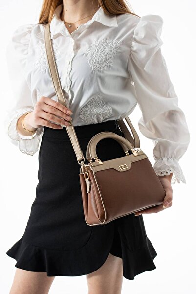 OZ&BU Women's Hand and Shoulder Bag with Long Strap for Daily Stylish Use