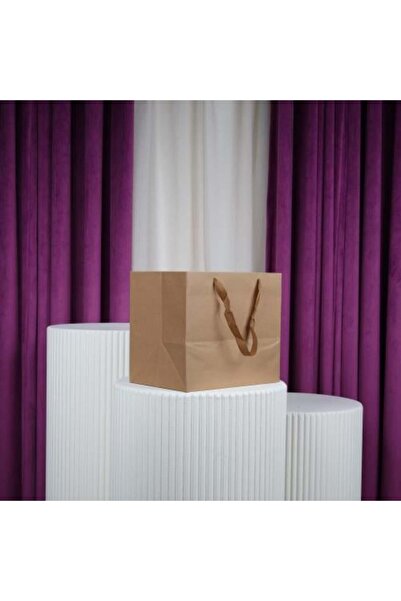 Arabic White Rectangular Paper Bags