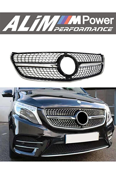 CarStore Mercedes-Benz Vito W447 (2021+) Diamond Krom Ön Panjur Böbrek Seti