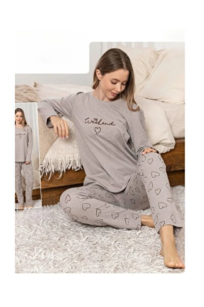 Ay-Giyim Women's Patterned Pajama Set
