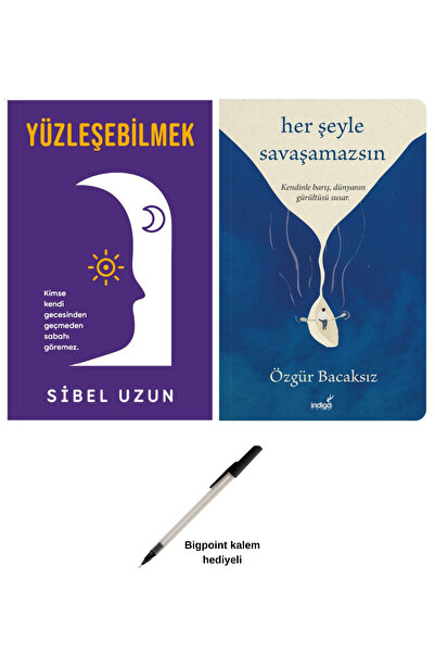 İndigo Kitap Her şeyle Savaşamazsın / Yüzleşebilmek 2 kitap