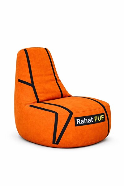 Rahat puf ZERO Model Armut Puf Koltuk - Kırmızı Siyah Oyuncu Koltuğu