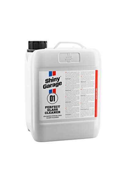 Shiny Garage Τέλειο Διάλυμα Καθαρισμού Τζαμιών, 5λ