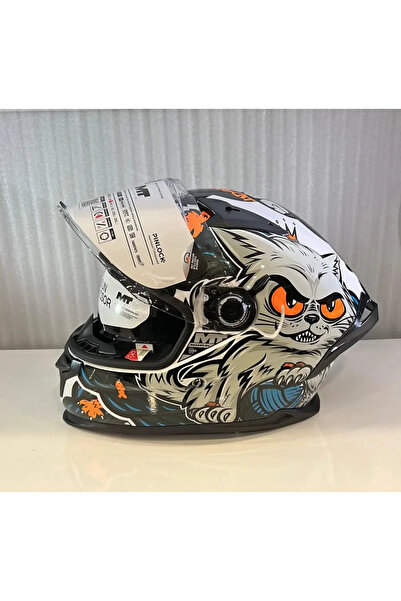 MT Helmets KASK MT BRAKER SV THE KING A7 PARLAK MAVİ