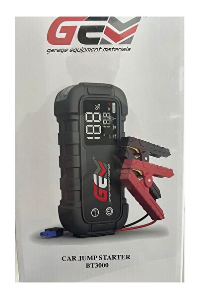 GEM BT3000 Akü Takviye Cihazı + Powerbank + Lamba