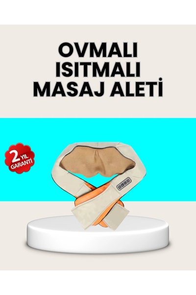 Epilons Ev Tipi Ovmalı Isıtmalı Boyun Omuz Bel Masaj Aleti Kolay Kullanım
