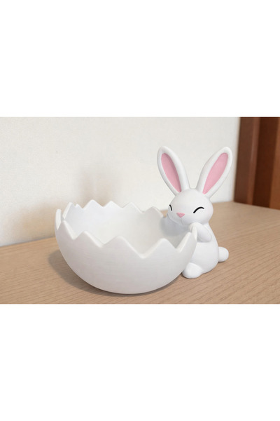 CESTOPİENO Rabbit Bowl Organizer 15X12.5 cm Bioplastic Suitable for Contact w...