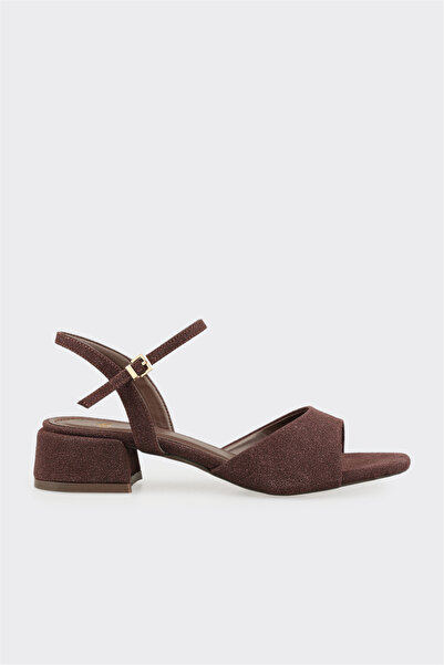 Elle Shoes Kahve Kadın Sandalet