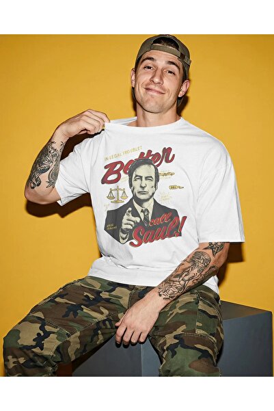 COMVİCHO Saul Goodman Printed T-Shirt