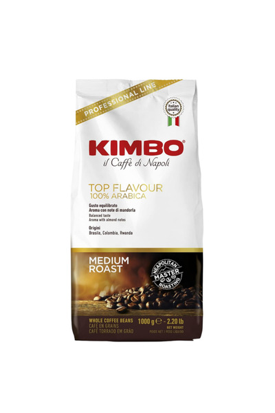 YABANEEZ TOP FLAVOUR MEDIUM ROAST WHOLE COFFEE BEANS "KIMBO"