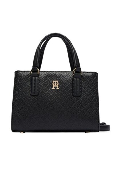 Tommy Hilfiger DAILY SİYAH KADIN MINI TOTE ÇANTA