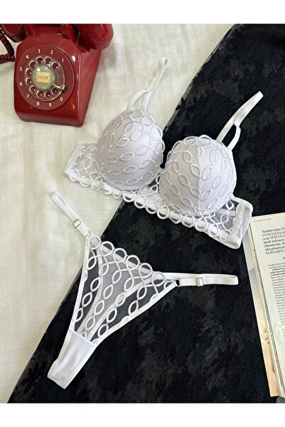 BLUEAVCI Ring Patterned Padded Set