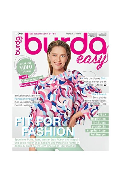 Burda Style Burda Easy Magazine January-February 1/2024