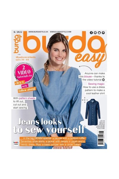 Burda Style Revista Burda Easy Noiembrie-Decembrie 6/2022