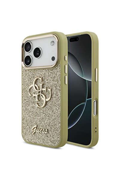 Guess Θήκη iPhone 17 Pro, Guess, TPU, Χρυσό