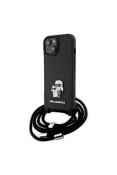 Stef's Cat Husa pentru iPhone 15 Plus, Stef's Cat, Saffiano Crossbody (KLHCP1...