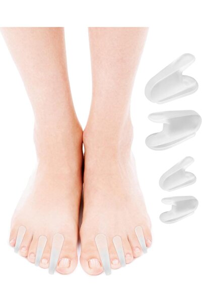 Arabest 16Pcs Gel Toe Separators,Silicone Toe Spacers,Bunion Corrector for Pa...