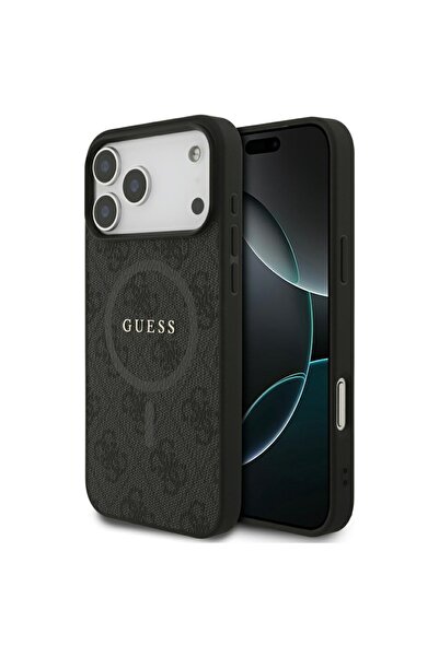 Guess Θήκη για iPhone 17 Pro Max, Guess, PU ​ ​ Μαύρο