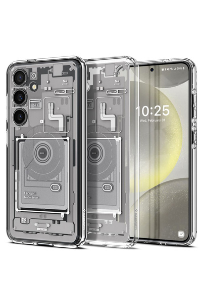 Spigen Husa pentru Samsung Galaxy S24, Spigen, Silicon, Alb