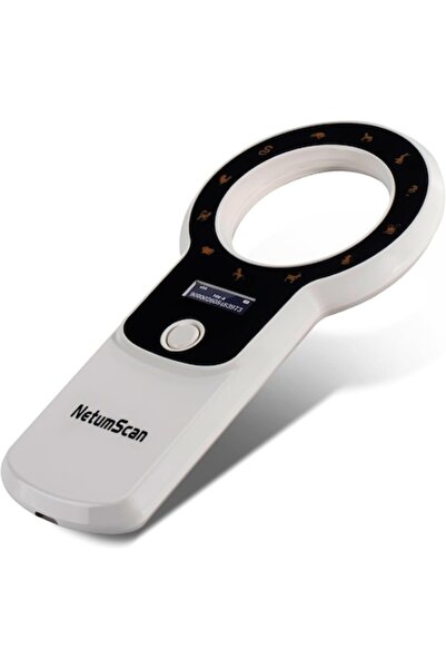 NETUM Φορητός Αναγνώστης Τσιπ Ζώων με Οθόνη OLED