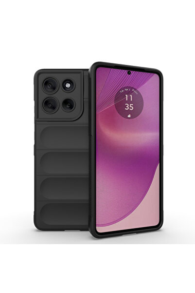 Stef's Cat Case for Motorola Moto G86, Stef's Cat, Magic Shield, black