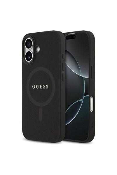 Guess Θήκη iPhone 17, Guess, PU, ​ ​ Μαύρο