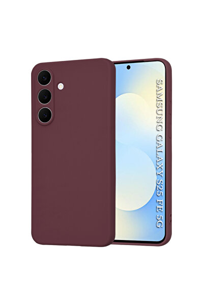 Techsuit Θήκη για Samsung Galaxy S25 Fe, Techsuit, Σιλικόνης, Μπορντό