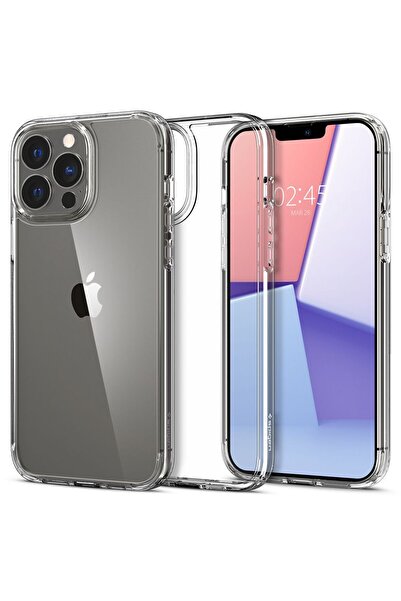 Spigen Husa pentru iPhone 13 Pro Max, Spigen, Silicon, Transparent