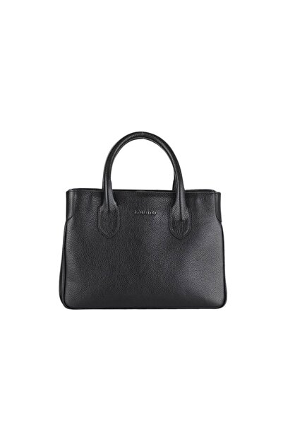 BUENO Shoes Black Flotter Leather Women's Handbag 01Wba7950