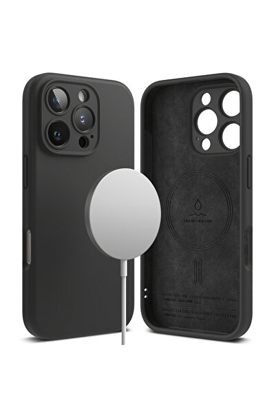 Stef's Cat Husa pentru iPhone 16 Pro Max, Stef's Cat, Silicone Magnetic MagSa...