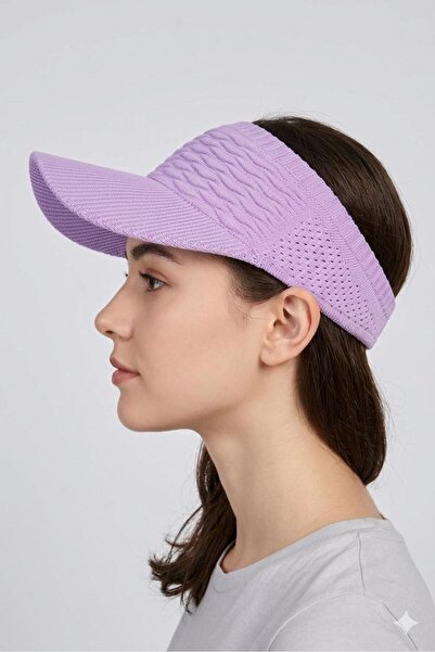 mercantoptan Pălărie de vară tricotată texturată pentru femei - Stil sportiv