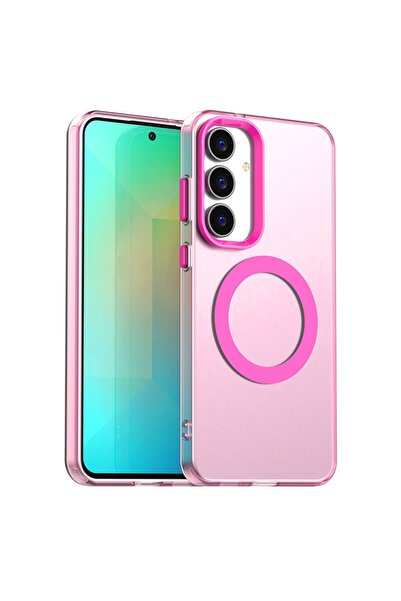 DAMUR Husa SweetCase Magsafe Samsung Galaxy S25 FE, Protectie Zgarieturi si S...