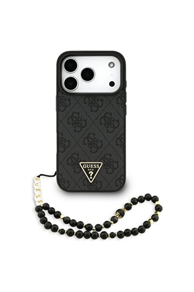 Guess Θήκη για iPhone 17 Pro, Guess, PU ​ ​ Μαύρο
