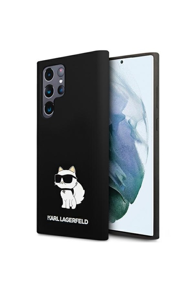 OEM Husa pentru Samsung Galaxy S24 Ultra, Karl Lagerfeld, Protectie, negru