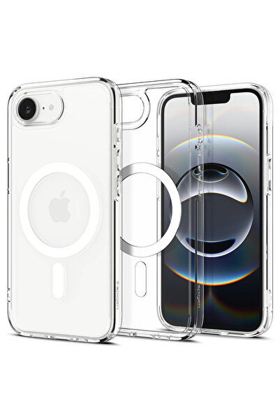 Spigen Husa pentru iPhone 16e, Spigen, Silicon, Alb