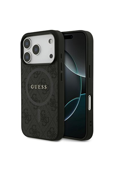 Guess Θήκη για iPhone 17 Pro, Guess, PU ​ ​ Μαύρο