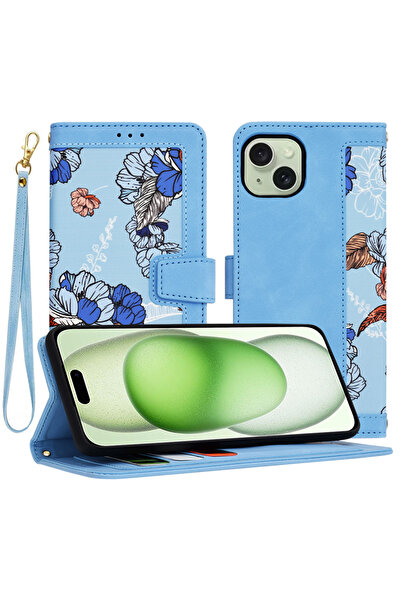 Techsuit Θήκη για iPhone 15 Plus, FlipCraft, αντικραδασμική, μπλε
