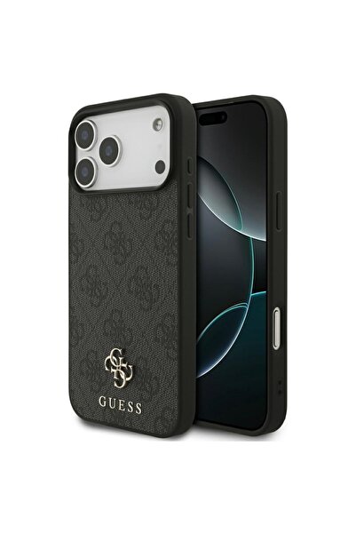 Guess Θήκη για iPhone 17 Pro Max, Guess, PU ​ ​ Μαύρο