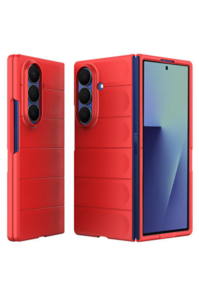 Techsuit Case for Samsung Galaxy Z Fold7, Techsuit, TPU, Red