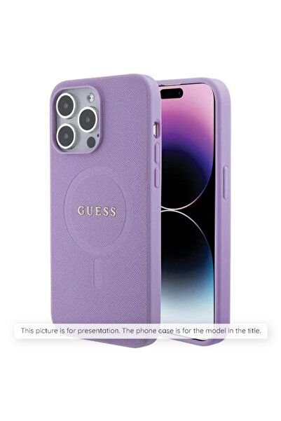 Guess Θήκη iPhone 16, Guess, PU, ​ ​ Μωβ