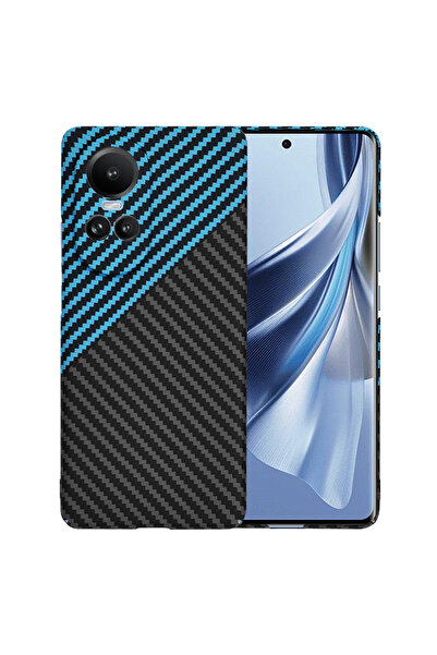 Techsuit Husa pentru Oppo Reno10 / Oppo Reno10 Pro, Carbonite FiberShell, pro...