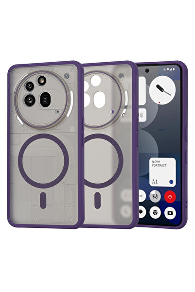 Stef's Cat Husă pentru Nothing Phone (3a) Pro, Stef's Cat, Seria HaloFrost Ma...