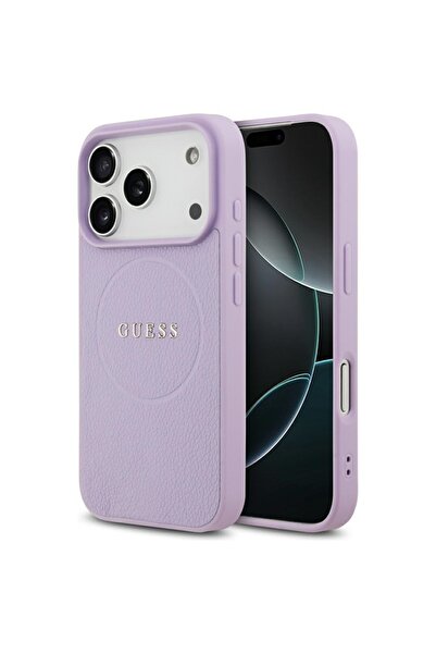 Guess Θήκη για iPhone 17 Pro, Guess, PU ​ ​ Ροζ