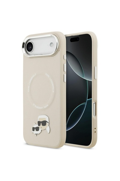 Stef's Cat Husa pentru iPhone 17 Air, Stef's Cat, Leather K&C Pins MagSafe (K...