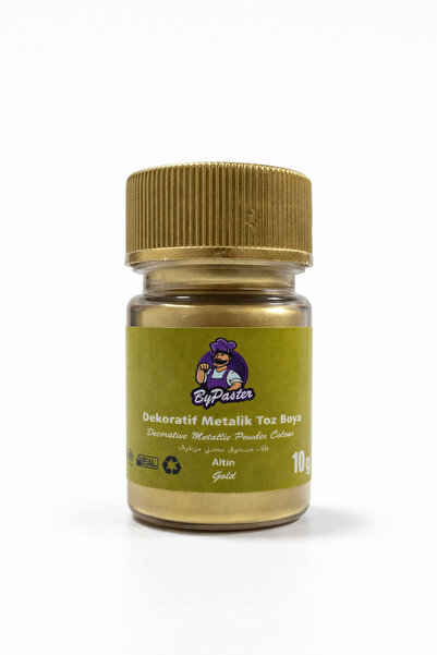 By Paster Altın (Gold) Dekoratif Metalik Toz Boya 10 Gr