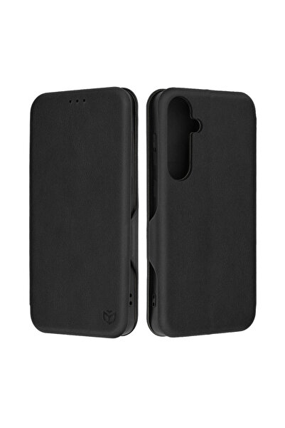 Techsuit Husa pentru Samsung Galaxy S24 Plus, Techsuit, PU, Negru