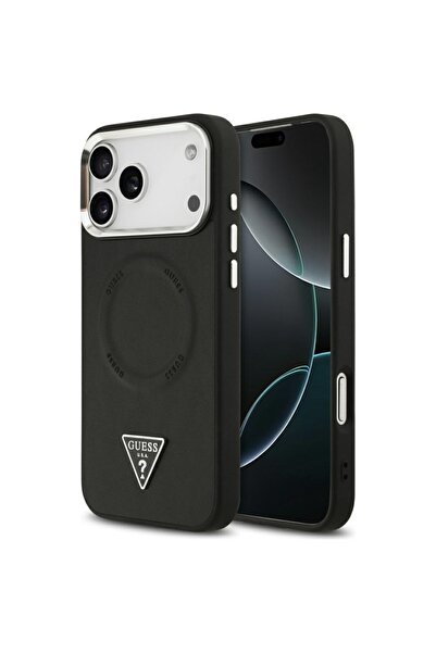 Guess Θήκη για iPhone 17 Pro, Guess, PU ​ ​ Μαύρο